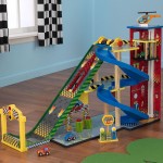 Set Mega Rampa Cu Garaj Kidkraft 63267
